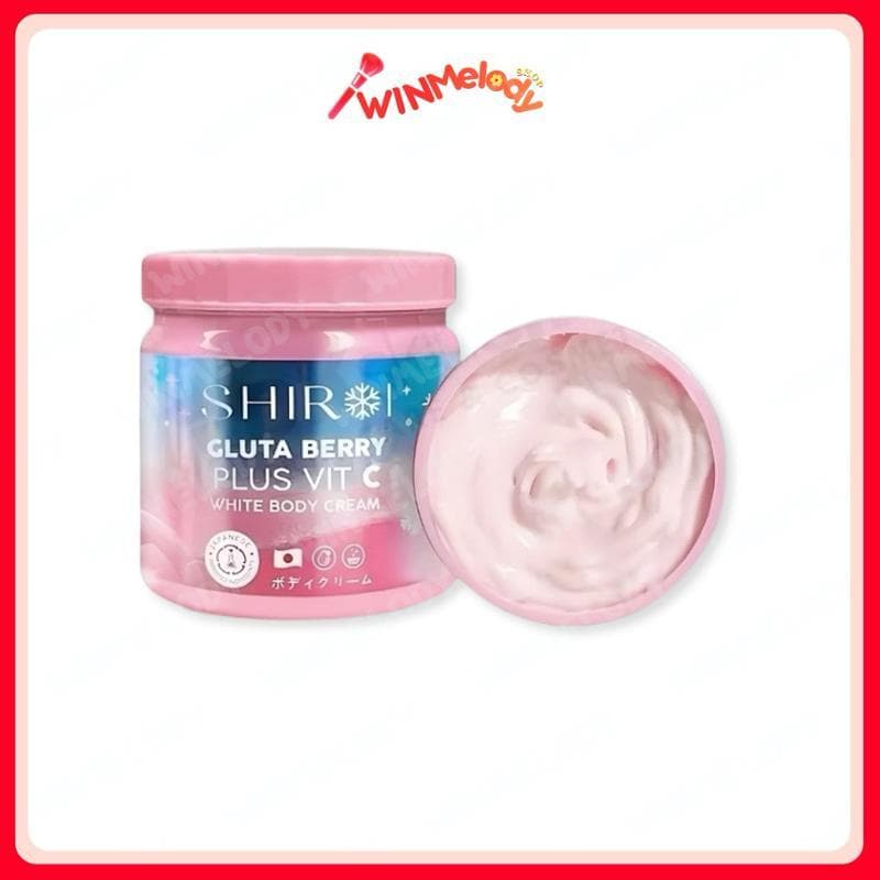Shiroi Gluta Berry Plus Vit C White Body Cream ชิโอริ กลูต้า เบอร์รี่ พลัส วิตซี ไวท์ บอดี้ ครีม